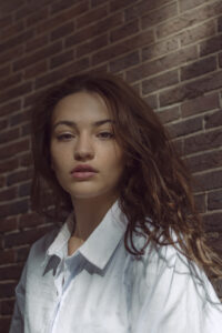 magazine test shoot of model in Amsterdam by Cristiana Sto Photo